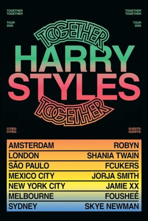 HARRY STYLES TOGETHER TOGETHER TOUR POSTER